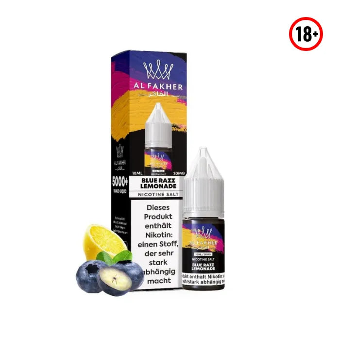 Al Fakher 5000 Liquid Blue Razz Lemonade